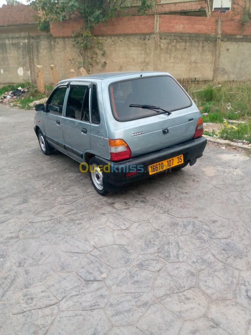 Suzuki Maruti 800 2007 Maruti 800