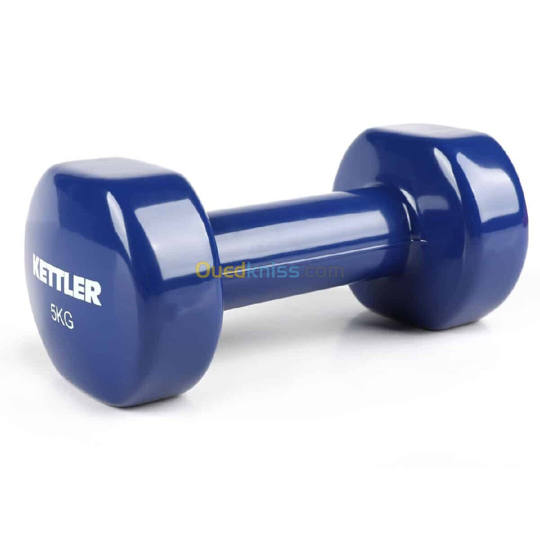 paire Haltère fitness en vinyle kettler 5kg