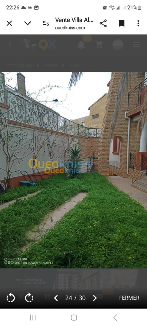 Vente Villa Alger El biar