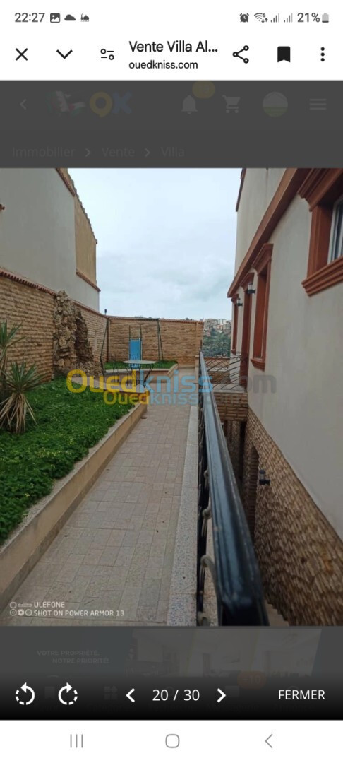 Vente Villa Alger El biar