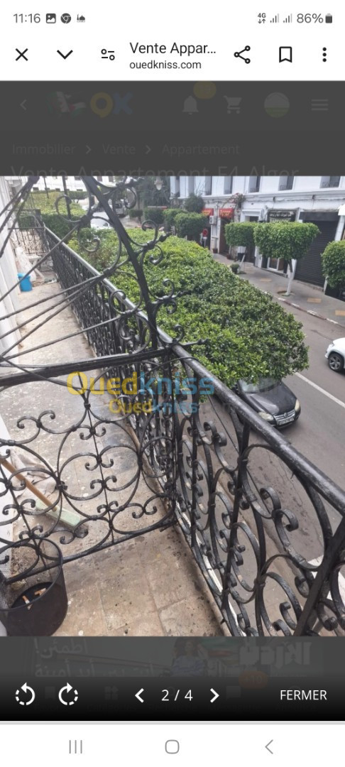 Vente Appartement F4 Alger Alger centre