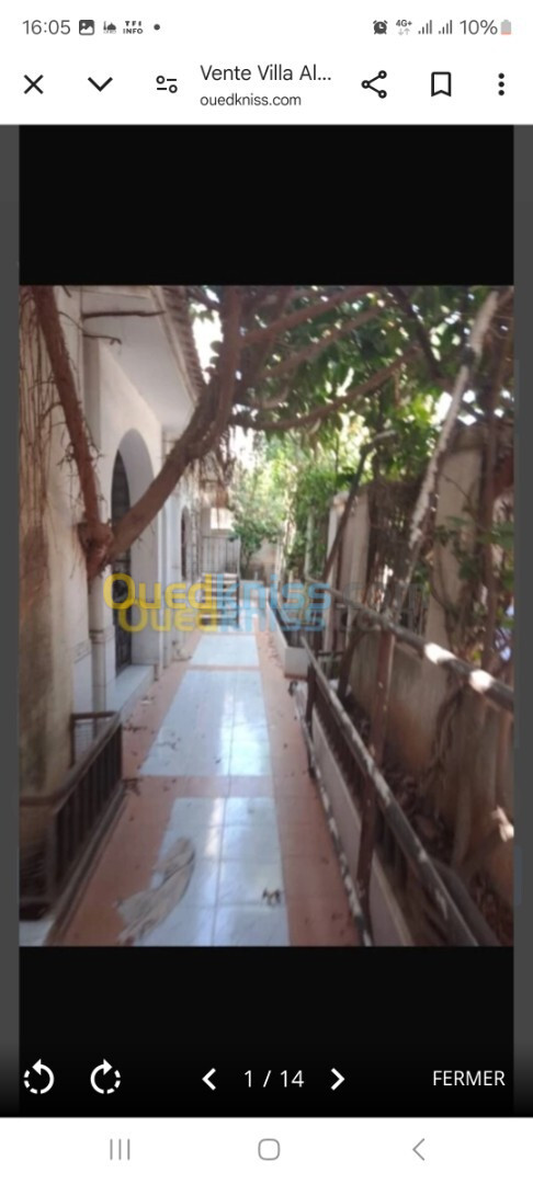 Vente Villa Alger El achour