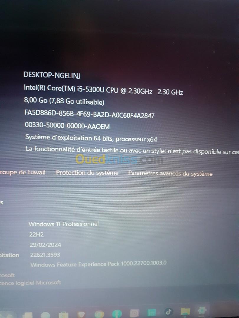 Pc hp i5 v pro 