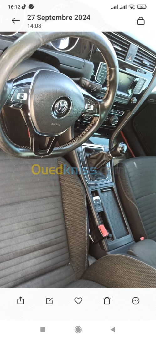 Volkswagen Golf 7 2015 Cup