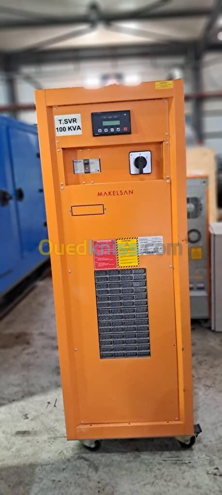 Stabilisateur de tension 100kva triphasé Marque Makelsan