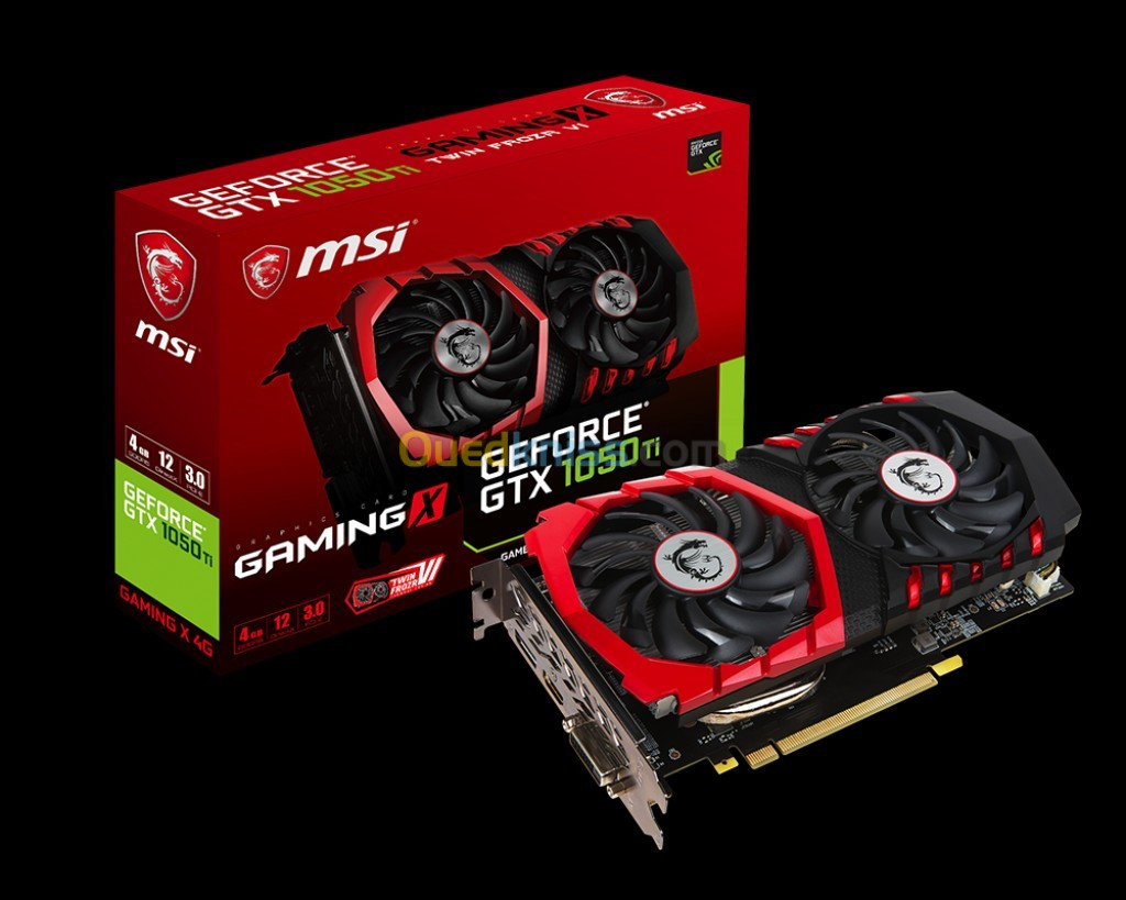 GeForce GTX 1050 Ti GAMING X 4G