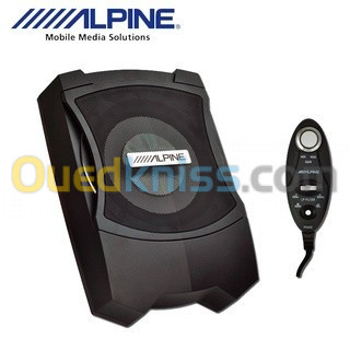 Alpine SubWoofer caisson de basses actif sous le siège PWE-T080OC SWE-1080 système audio Hifi 