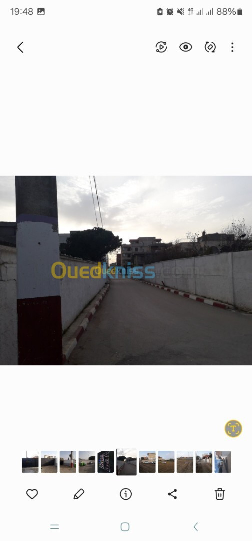 Vente Terrain Boumerdès Ouled hedadj