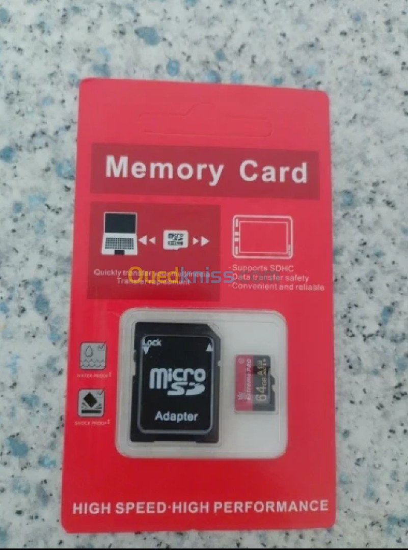 Carte mémoire 64GB