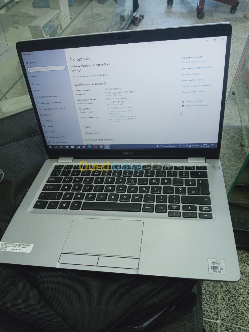 Laptop Dell latitude i5 10 génération 