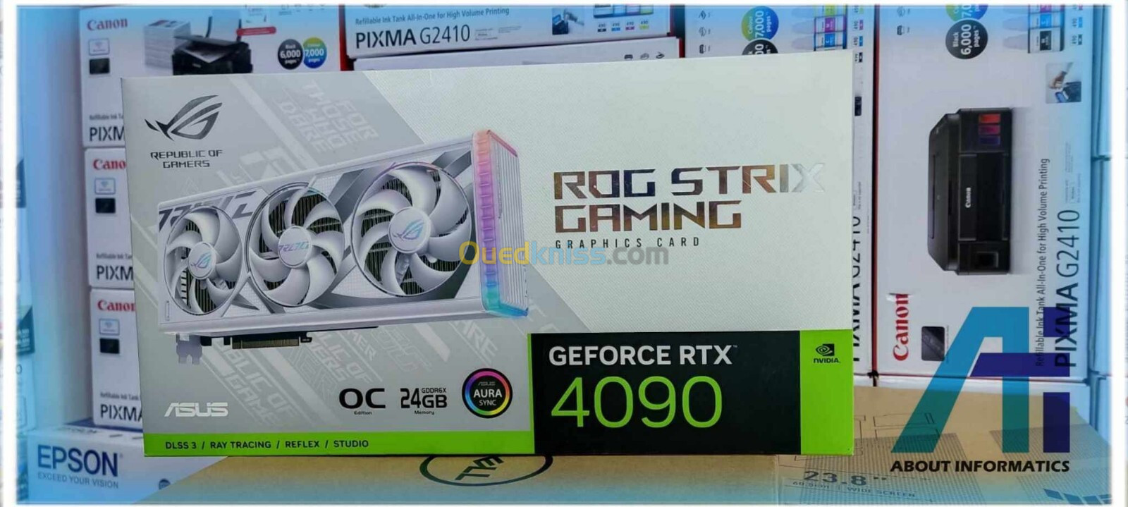 ASUS ROG Strix GeForce RTX 4090 White OC Edition 24GB