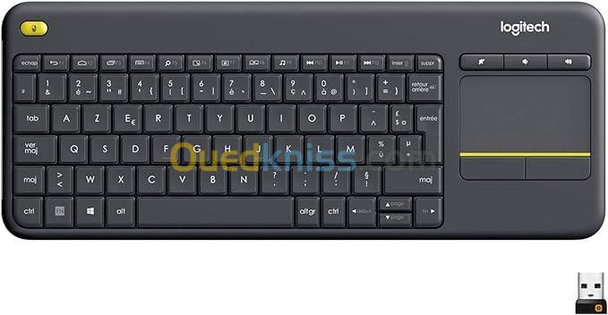 CLAVIER LOGITECH K400 SANS FILL TOUCH AZERTY