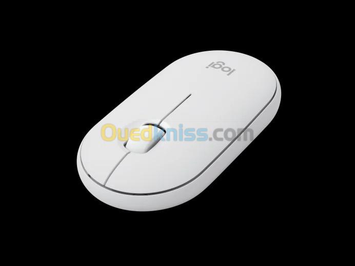 souris Logitech Pebble M350 ( blue / white )