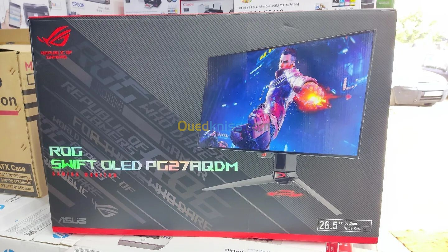 ECRAN ASUS ROG 27" OLED - ROG Swift PG27AQDM