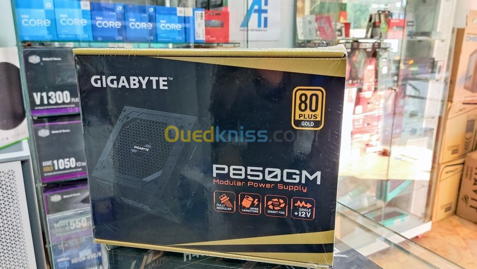 Alimentation GIGABYTE P850GM 850W 80 Plus Gold