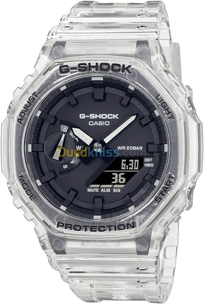 Montre Casio G-Shock fond noir_Transparent