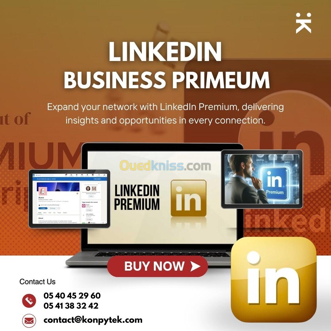 LinkedIn business primeum abonnement 