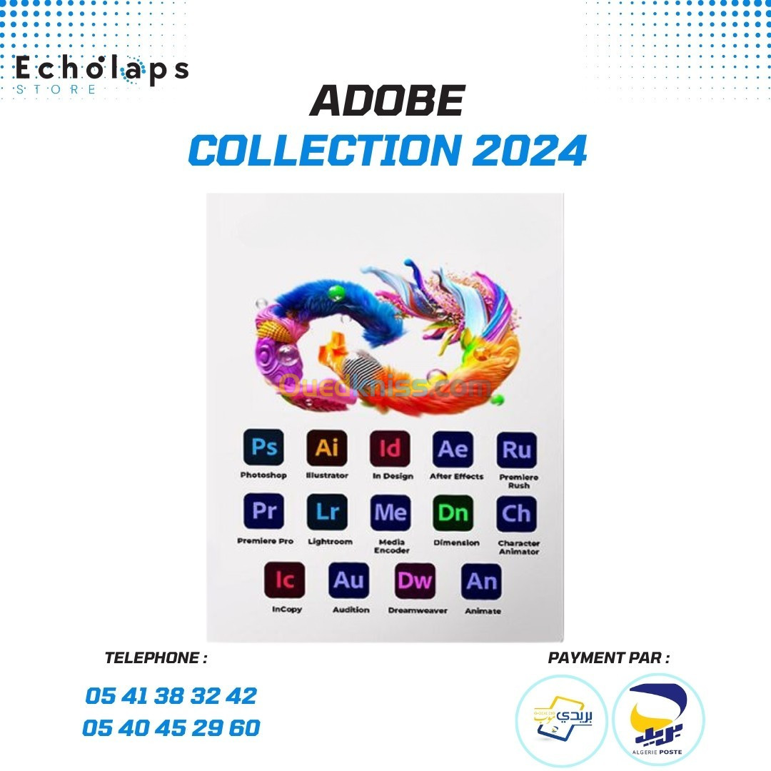 Adobe Master Collection 2024  Preactivé a vie Sous WINDOWS