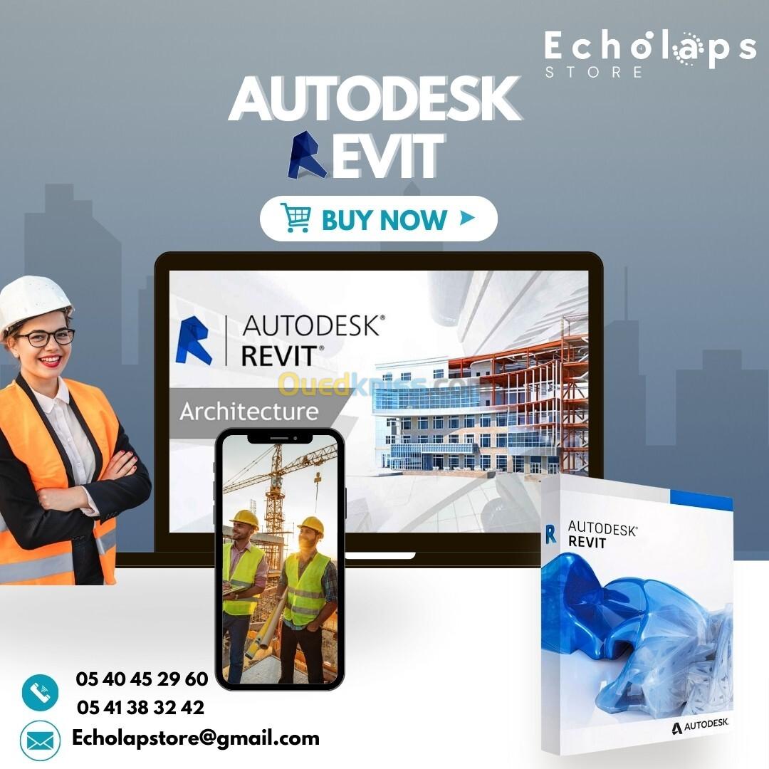 Autodesk Logiciels AutoCAD, Naviswork, Revit, Maya٫ Robot structural, Civil 3D ,arnlod