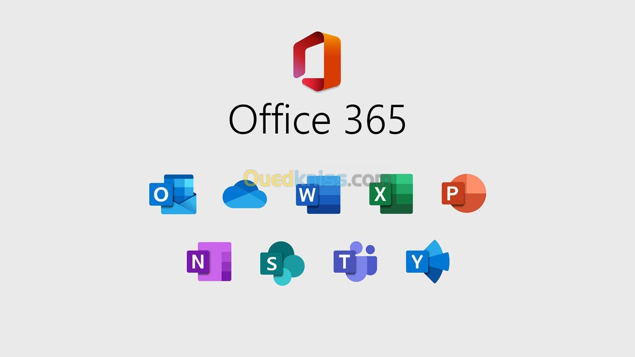 Microsoft 365 Original - Suite Complète Office, 1 To de Stockage OneDrive, Teams Pro, Outlook Pro