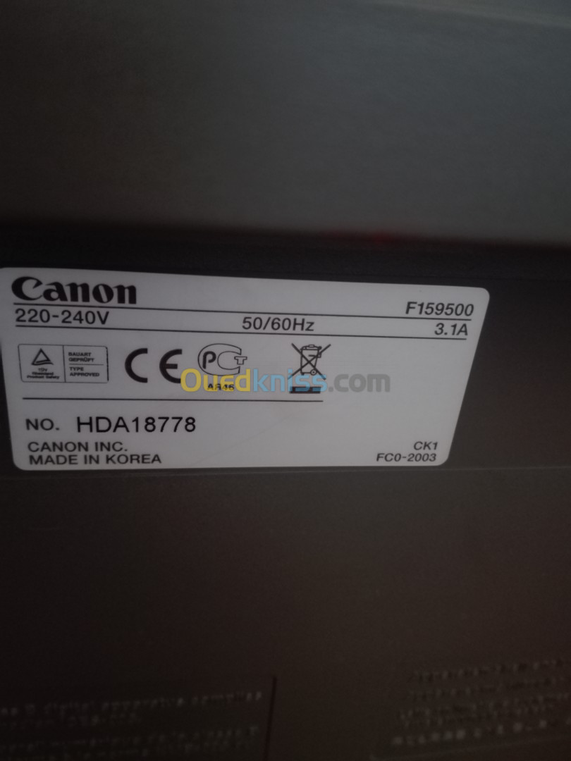 Imprimante canon tres bon etat  35000da 