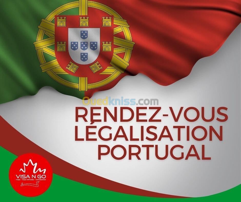  rendez- vous légalisation portugal / مواعيد القنصلية البرتغالية