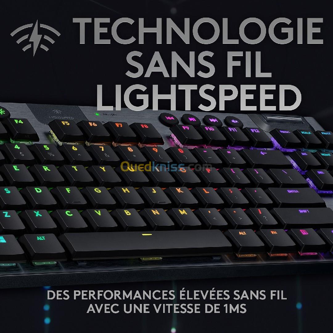 Logitech G915 Tenkeyless Lightspeed Carbone (Tactile Version)