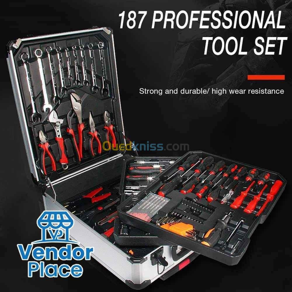 Caisse à outils 187 PCS 