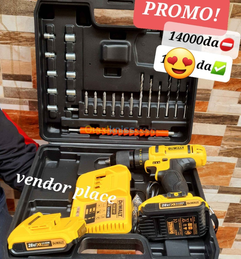 Visseuse perceuse DEWALT 26v