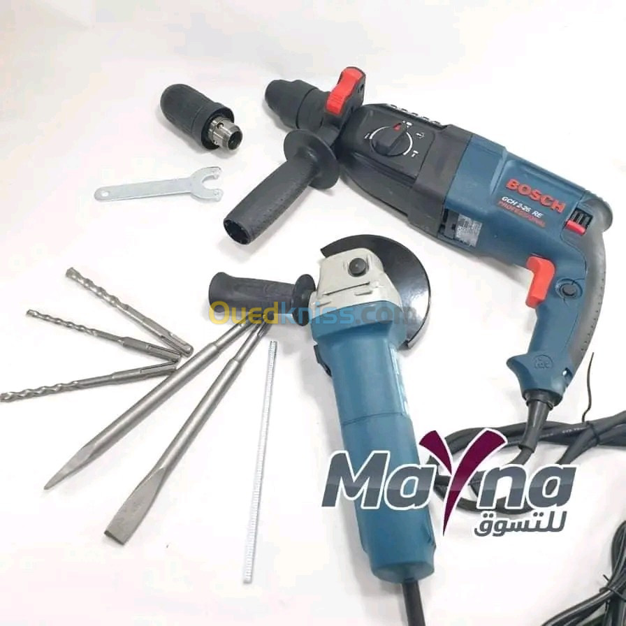 Pack Bosch Hilti perforateur + transenaise bosch 