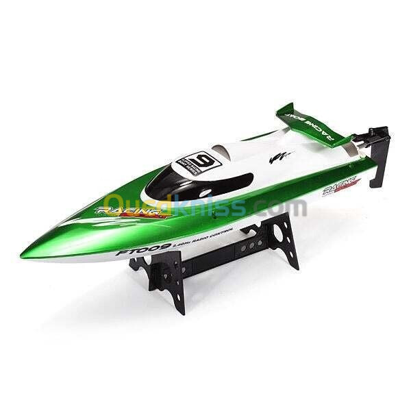 Feilun FT009 Bateau RC de course à grande vitesse avec télécommande électrique 35KMH  - Vert