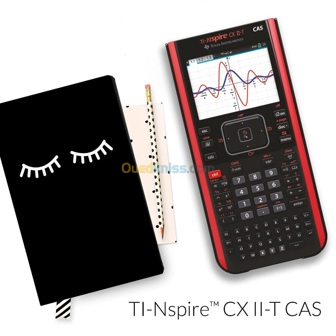 Calculatrice Graphique Texas Instruments TI-Nspire CX II-T CAS Edition Python Originale