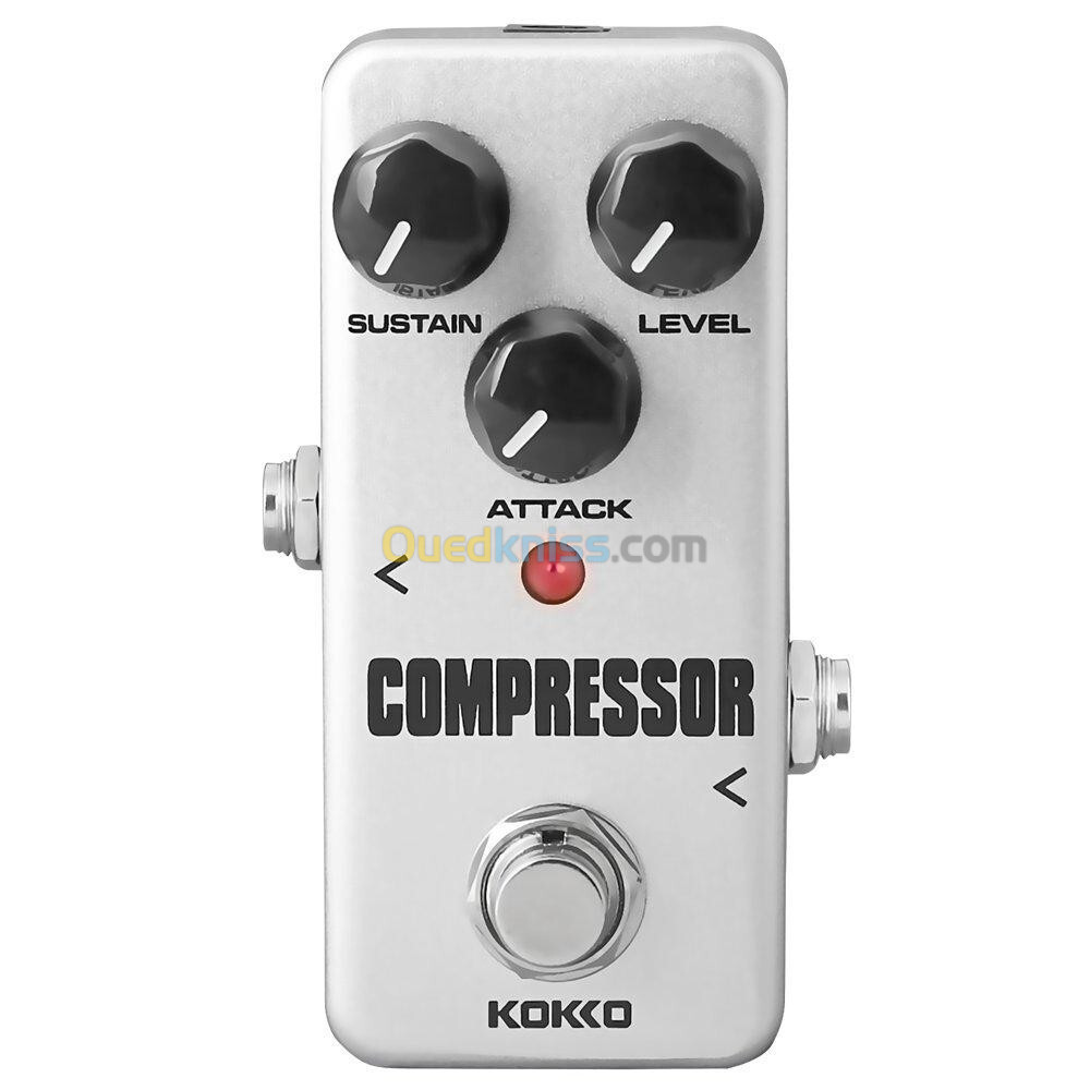 KOKKO FCP2 Pédale De Compresseur Mini Pédale D'effet De Guitare Portable