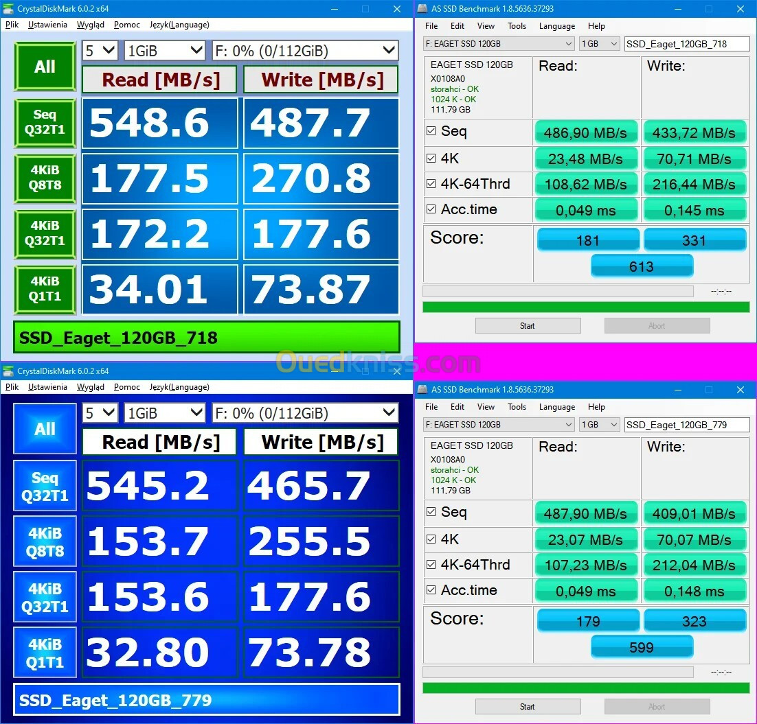 SSD SATA 120 Go