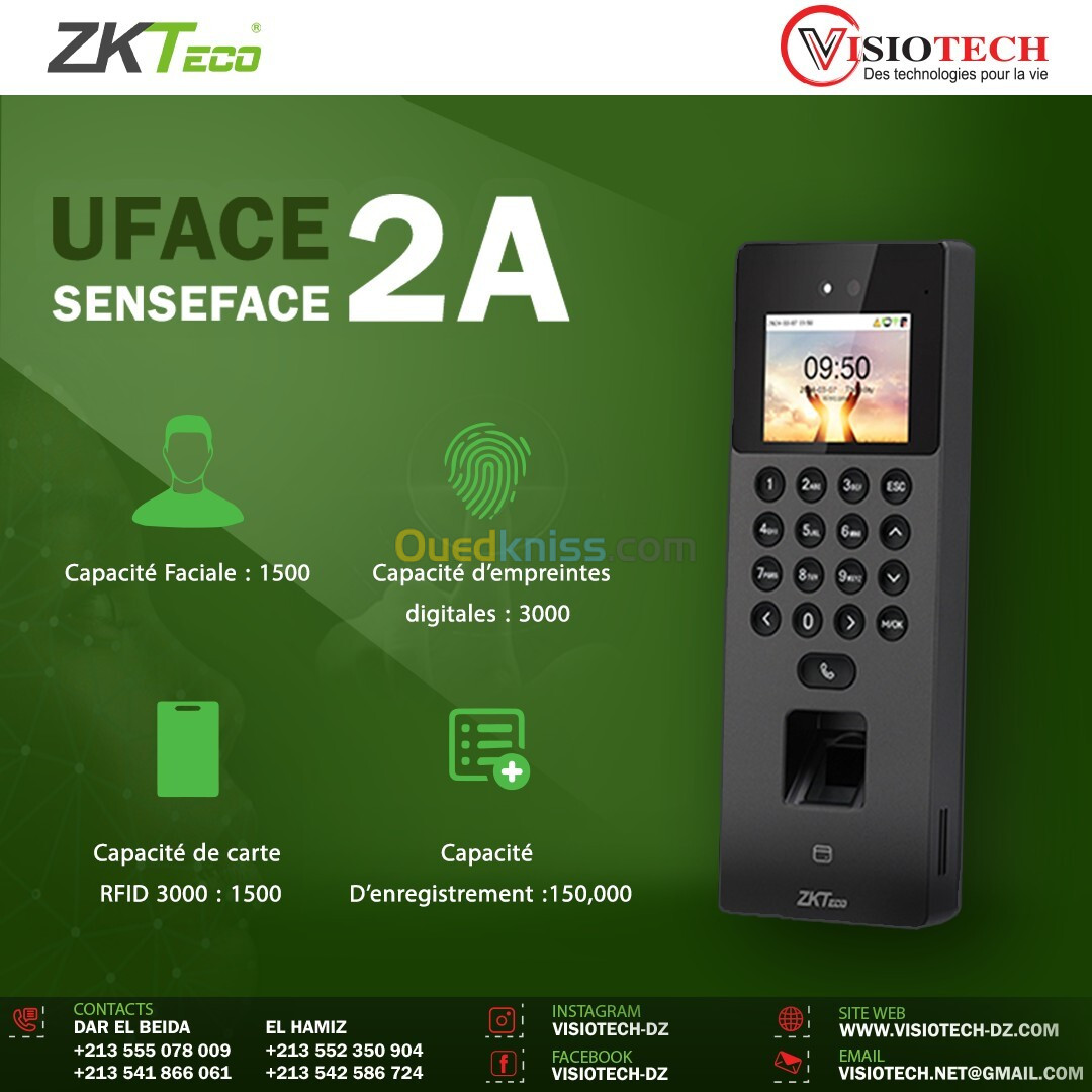 ZKTeco SenseFace 2A