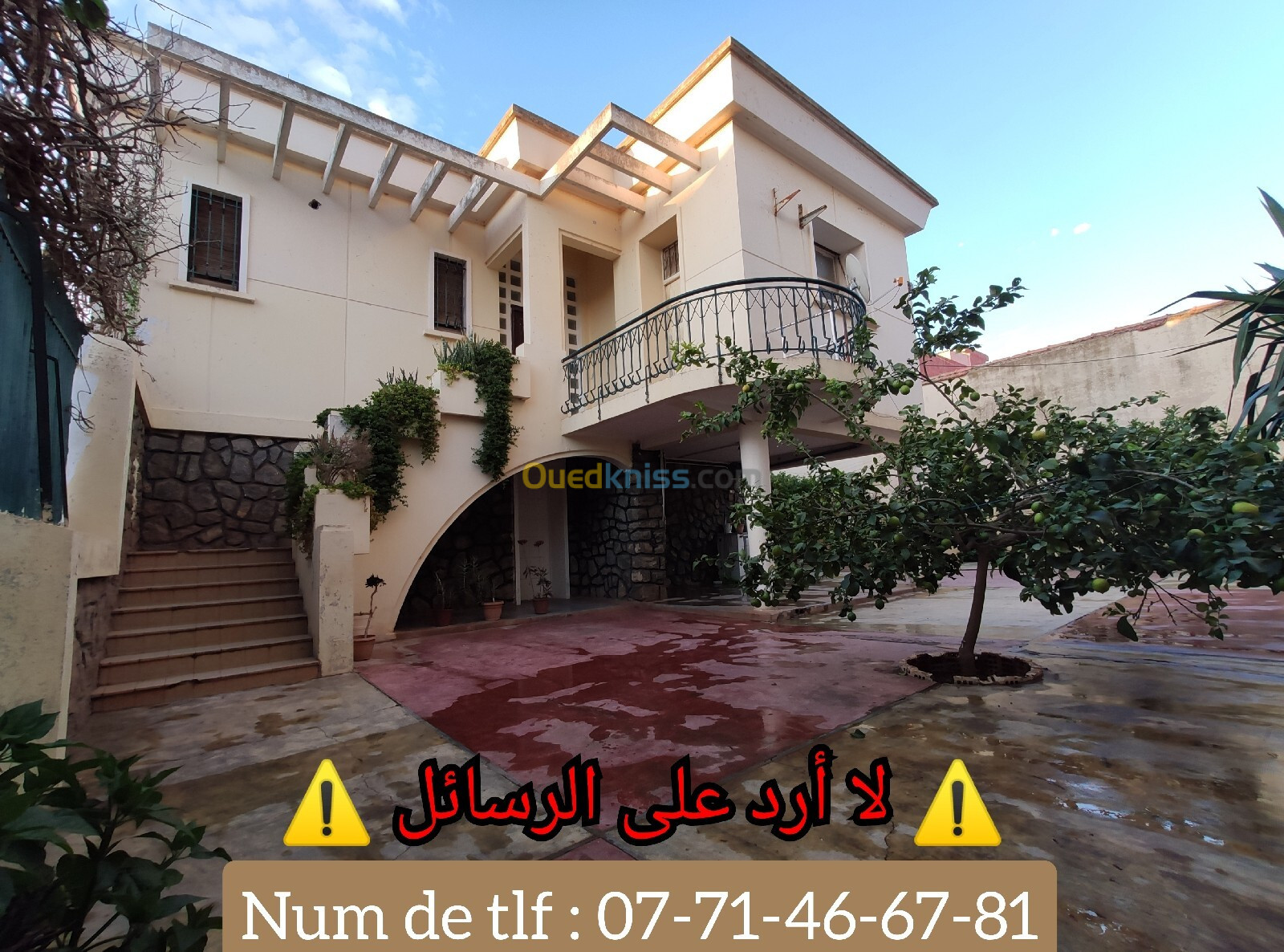 Vente Villa Ain temouchent El malah