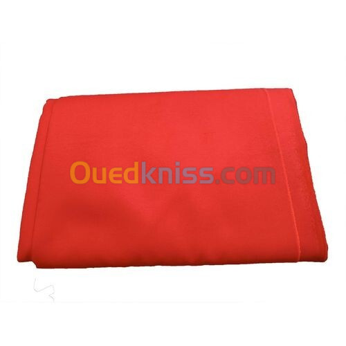 Tapis Housse Drap De Billard Snooker Pool Américain 3Mx1M50 - Rouge Feutrine