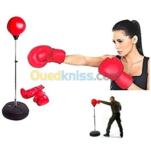 Punching Ball Hauteur Ajustable de 126 à 146cm