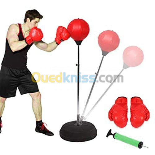 Punching Ball Hauteur Ajustable de 126 à 146cm