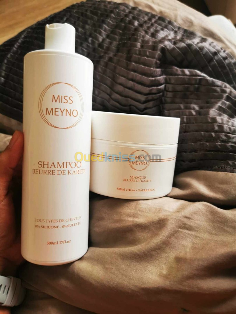 Shampoing et soin professionnel sans sulfate 