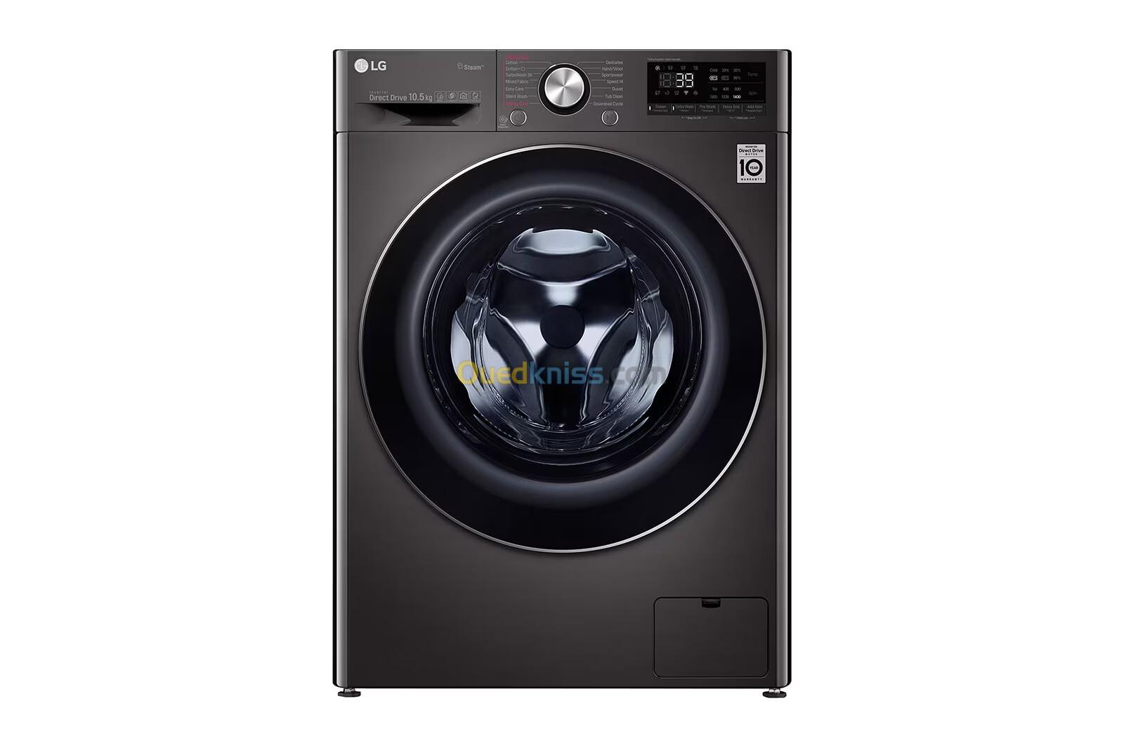 Lave-linge LG 10.5KG 6 Motion Direct Drive garantie 10 anS AIDD Steam+TurboWash