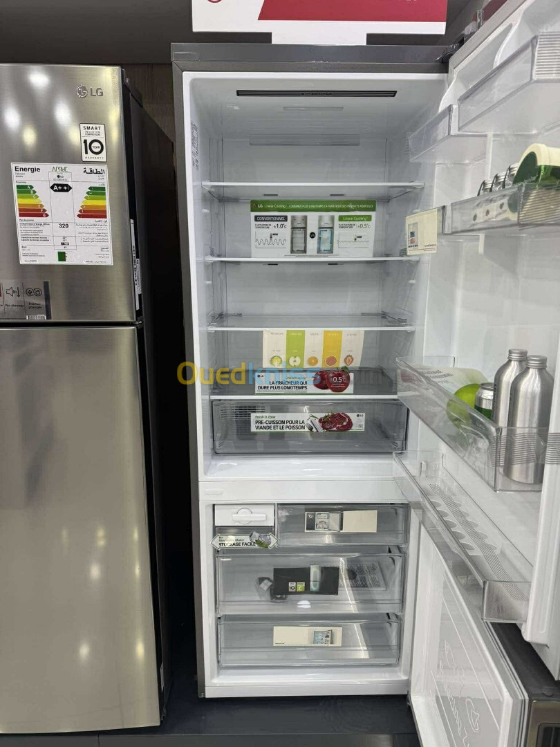 REFRIGERATEUR COMBINE LG  NO FROSTE 