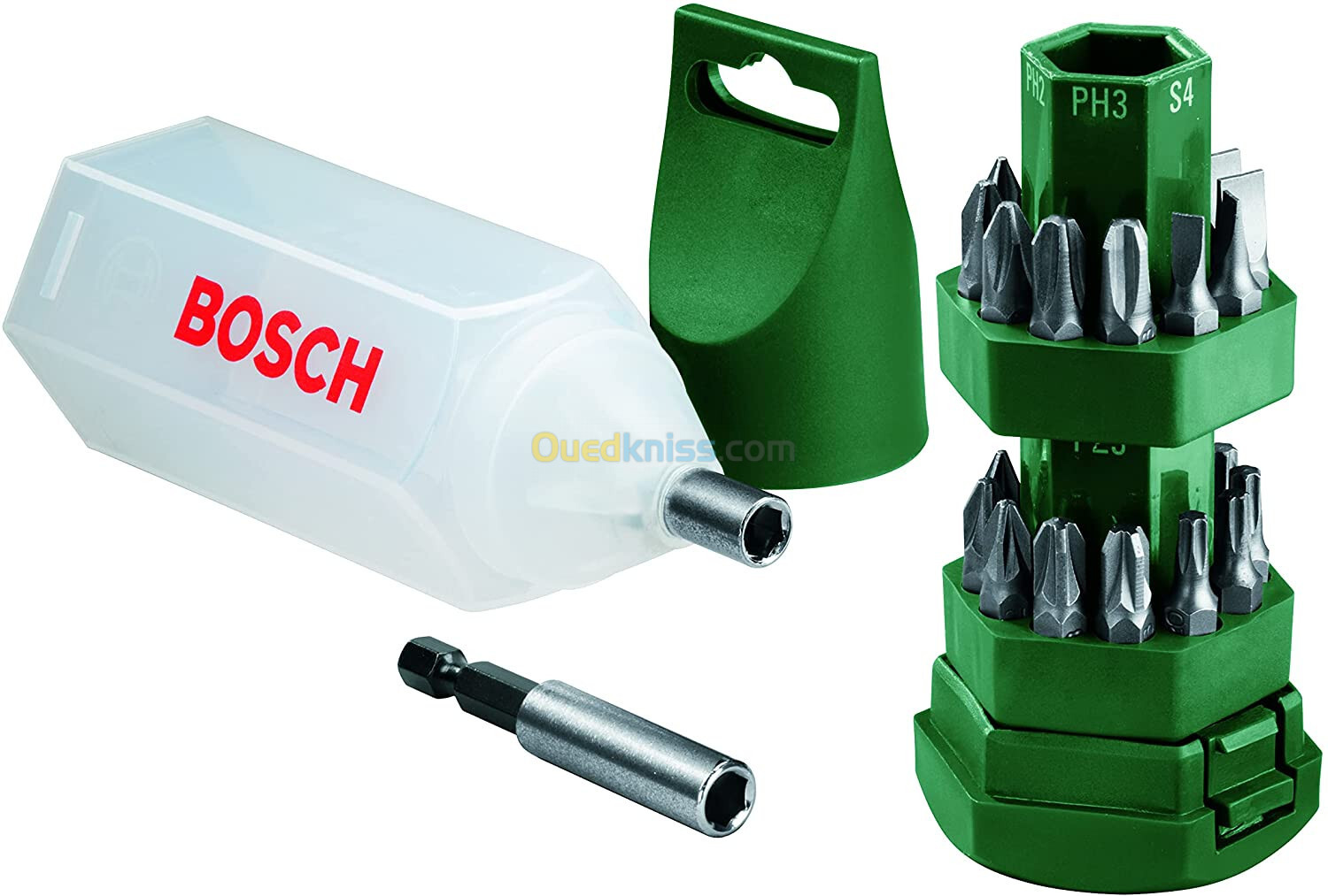 Assortiment d'embouts de vissage , marque bosch, Re 2 607 019 503 , 25 pieces , allemend oreginale .