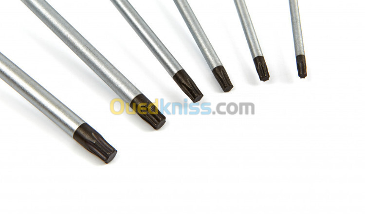 jeu tournevis etoile TORX , marque HAZET , 6 pieces , Re : 810T/6 , allemend origenal .