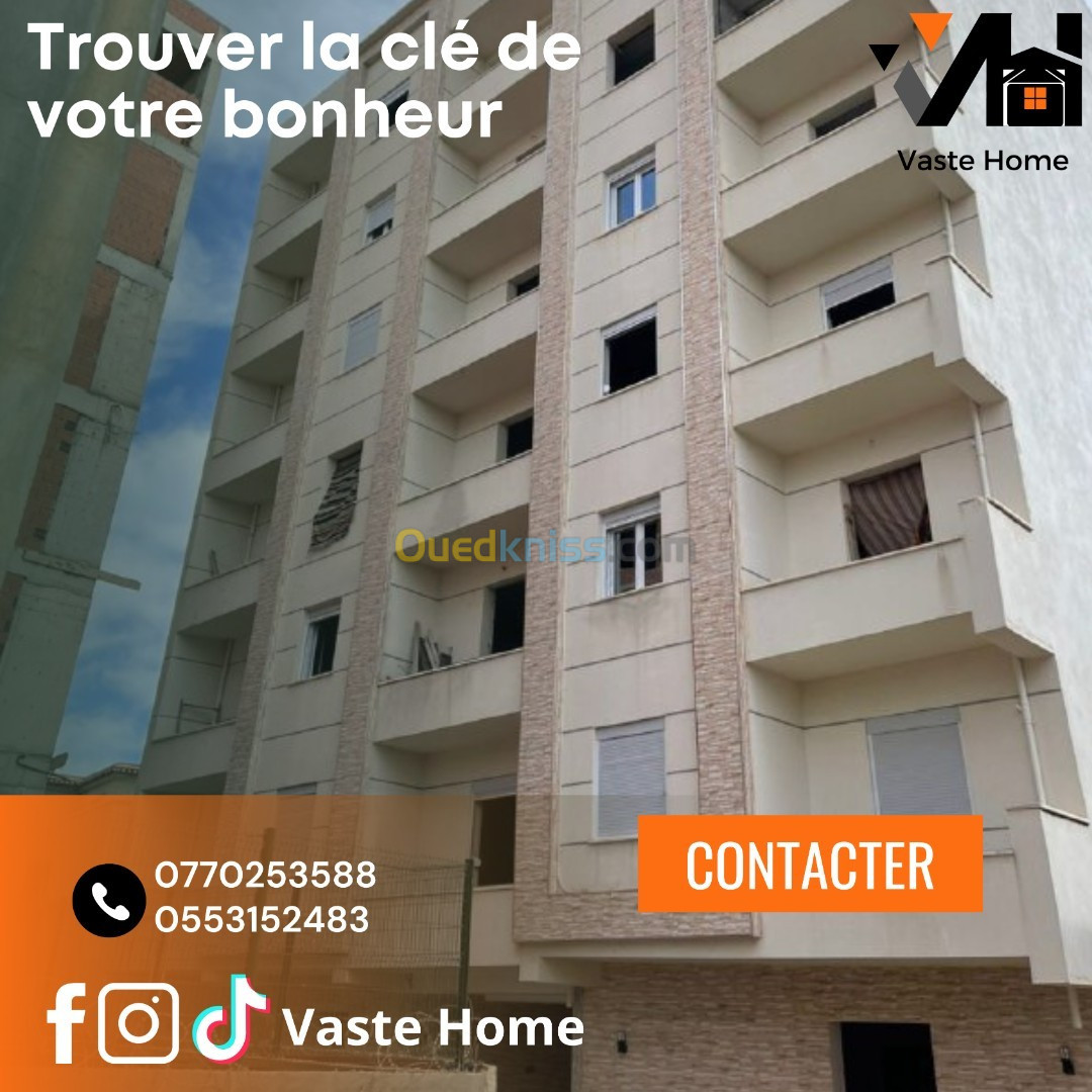 Vente Appartement F3 Alger Bab ezzouar