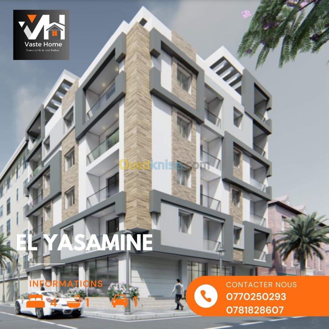 Vente Appartement F4 Alger Bordj el bahri