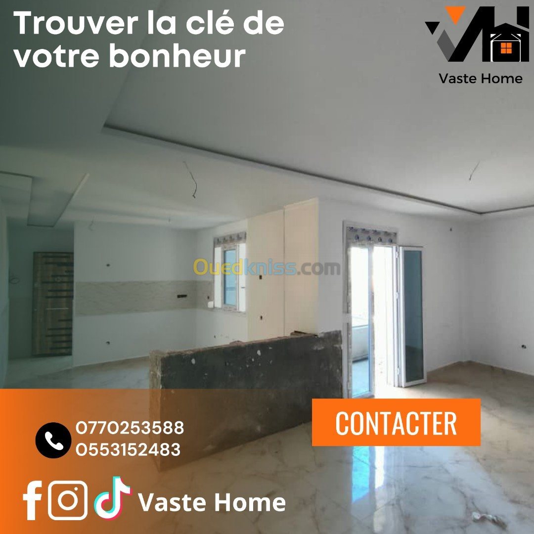 Vente Appartement F3 Alger Bab ezzouar