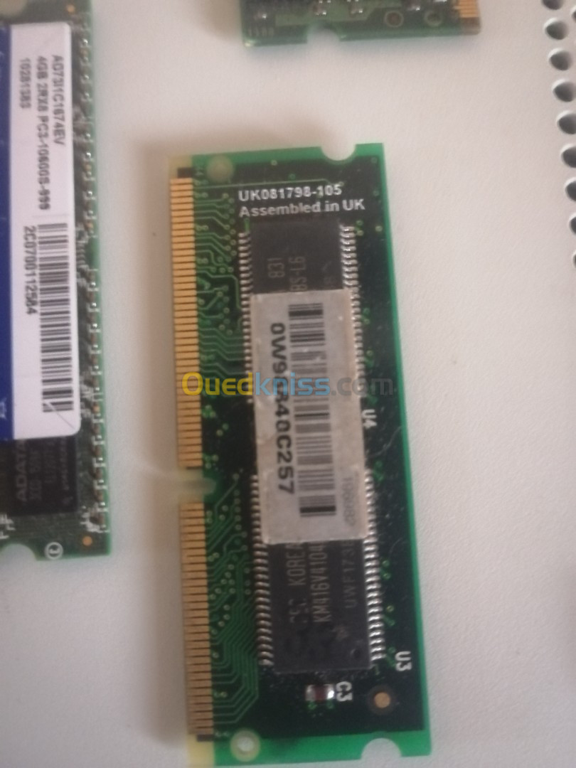 DDR 1 . DDR 2 . Carte wifi 