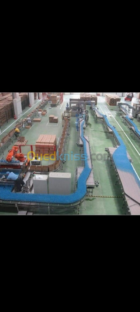 خطوط انتاج و تعبئة السوائل Mineral water and beverage production line