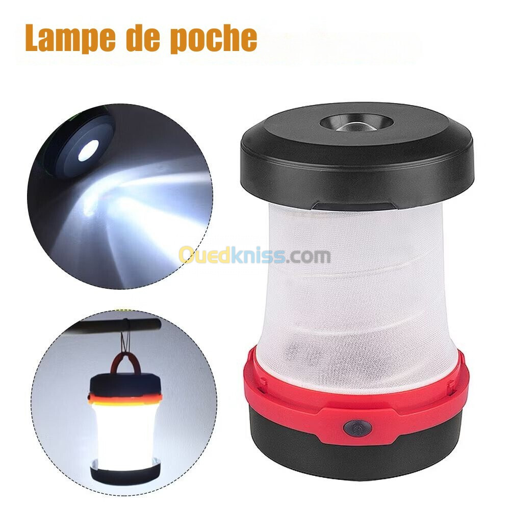 Lumière de camping pliable